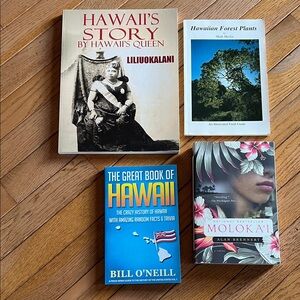 Hawai’i books. Moloka’i. The great book of Hawaii. Plants. Queen Liliuokalani